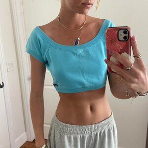 Gordon Smith Women's Blue Crop-top